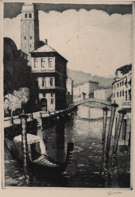Gyenes Lajos (1888 - ): Canaletto