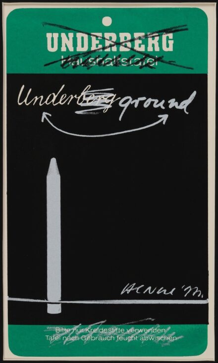 Hencze Tamás (1938 - 2018): Underberg/underground