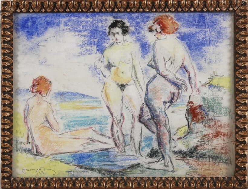 Jancsek Antal (1907 - 1985): Fürdöző aktok, 1928