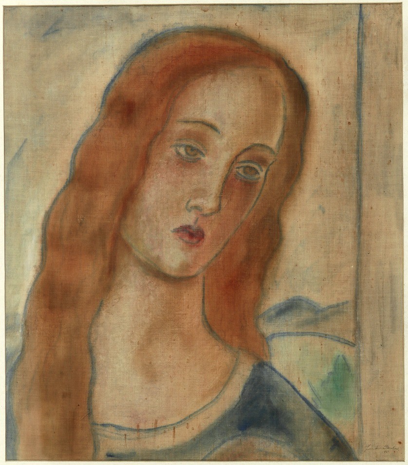 Jankay (Deutsch) Tibor (1899 - 1994): Vörös hajú lány, 1931