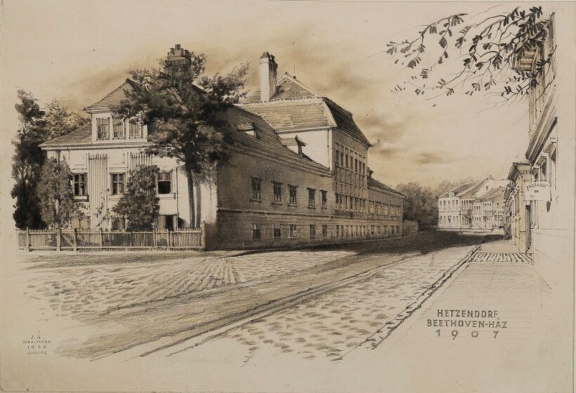 Jaschik Álmos (1885 – 1950): "Hetzendorfi Beethoven-ház", 1938