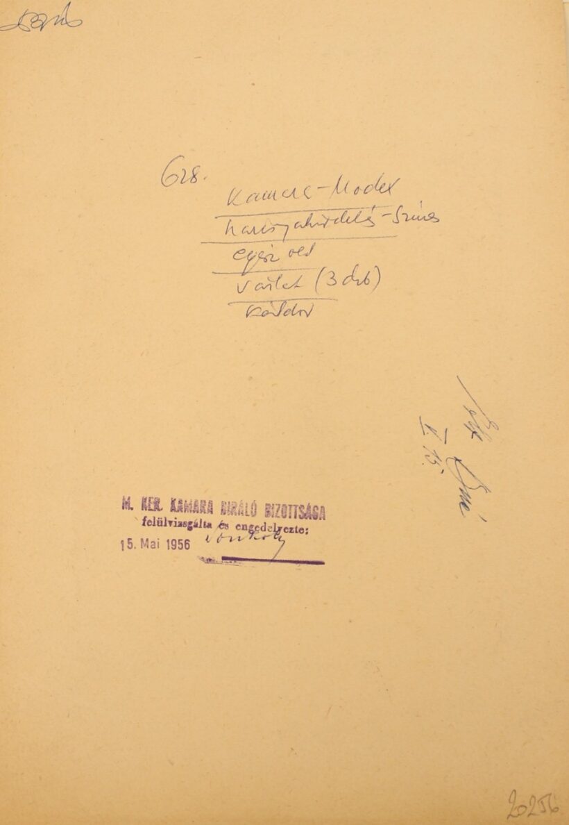 Káldor László (1905 - 1963): "your best friends…"MODEX, 1956. - Image 2