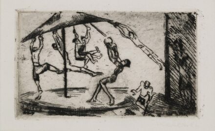 Kelemen Emil (1895 - 1975): Artisták, 1928 (Baumgartner hagyatékból)