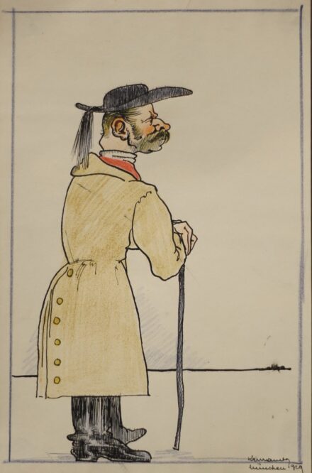 Kern/ Kenedi Andor (1906 - ): Müncheni parasztember, 1929