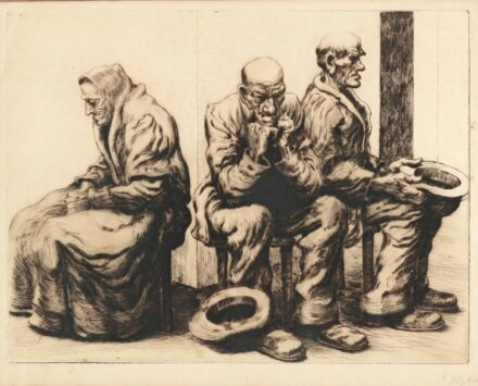 Myslbek, Karel (1874 - 1915): Koldusok, 1912
