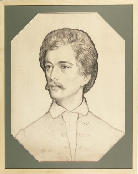 Róth Miksa (1864 - 1944): Petőfi - üvegablak terv