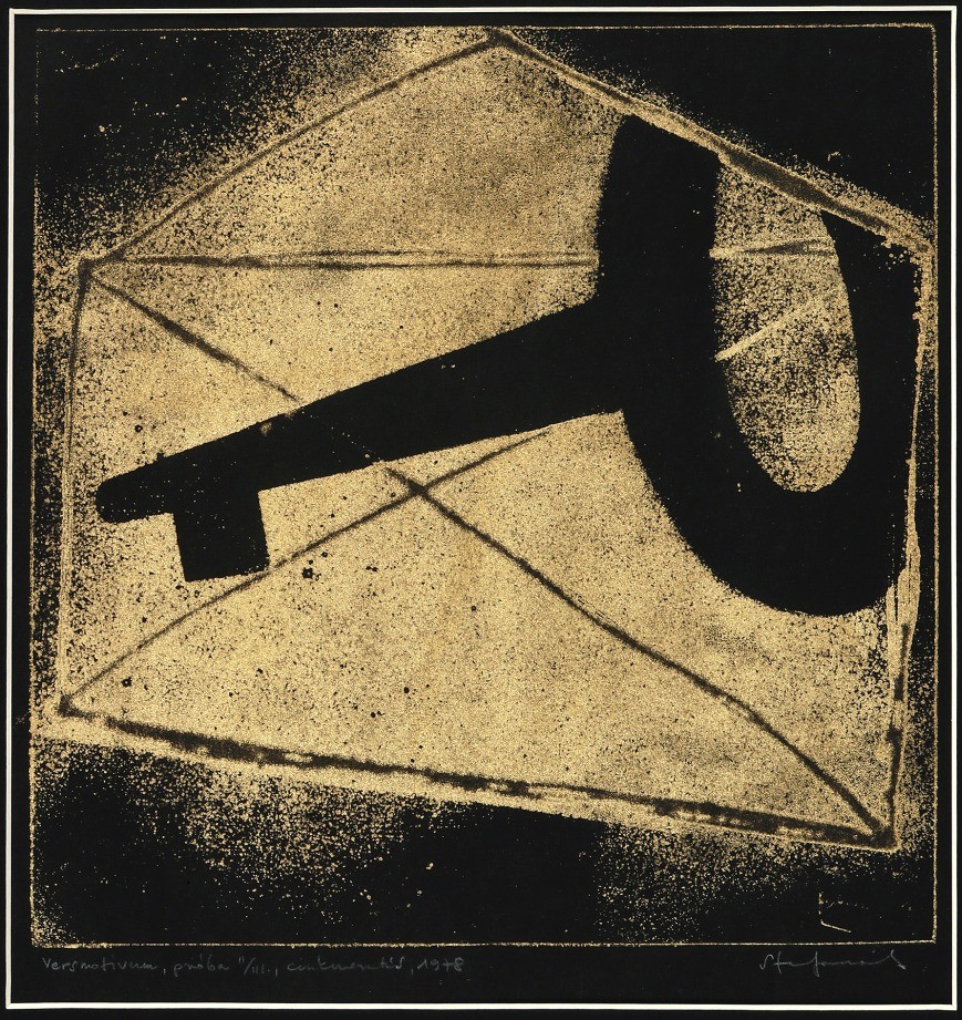 Stefanovits Péter (1947): Vers motivum,, 1973