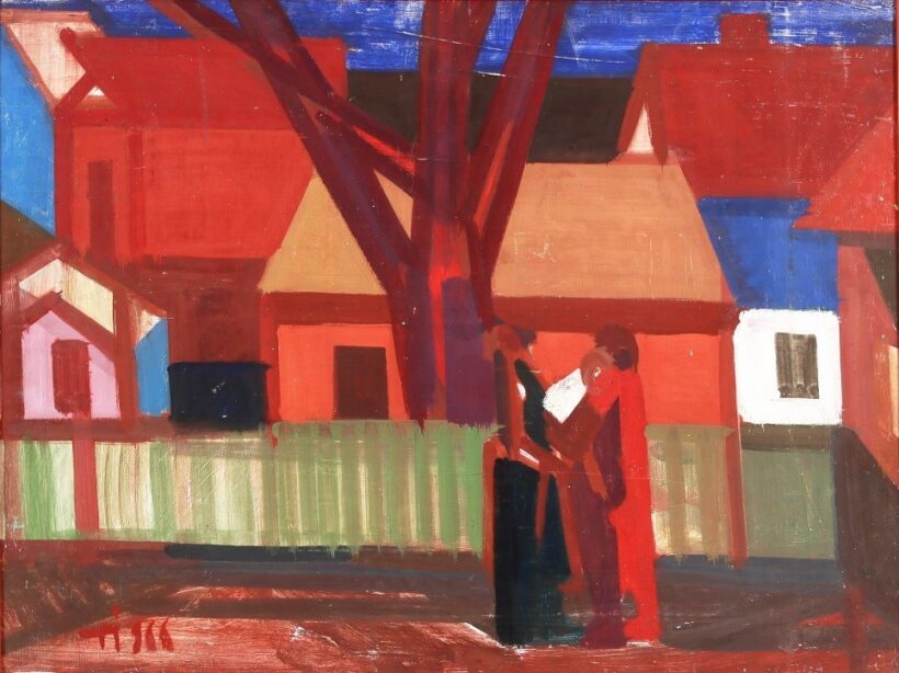 Tóth Imre (1929 - 2004): Trécselő asszonyok, 1966