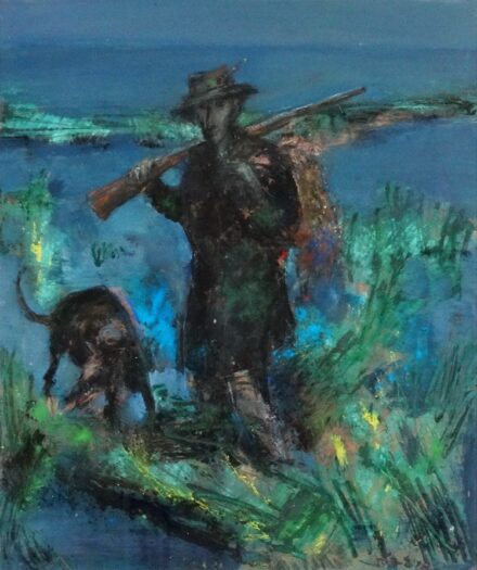 Tóth Ernõ (1949): Vadász, 1978