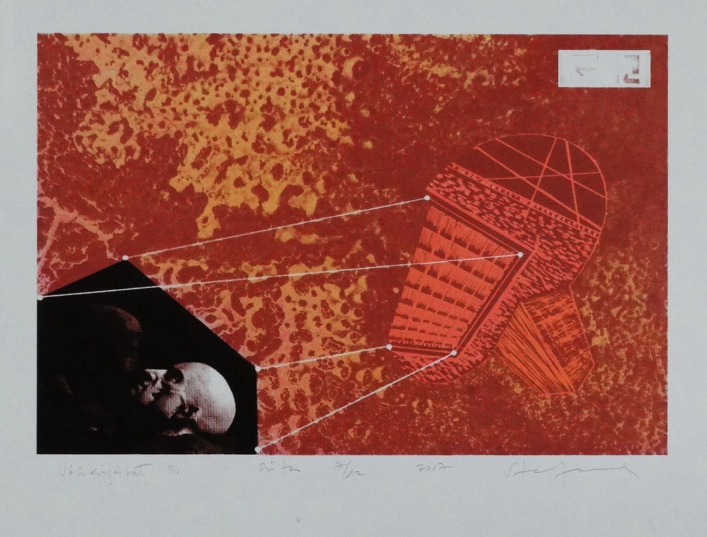 Stefanovits Péter (1947): Vészkijárat III., 2017