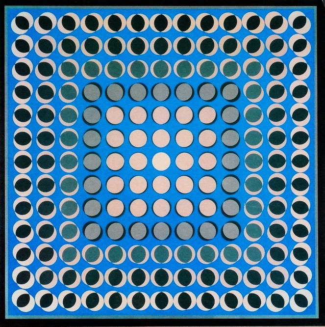 Vasarely, Victor (1908 - 1997): Kompozíció