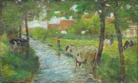 Zombory Lajos (1867-1933): Patakpart