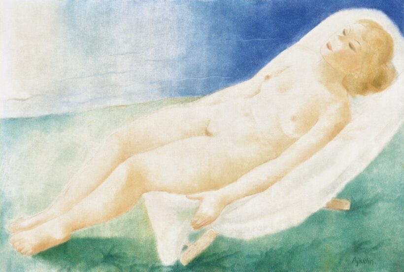 Ágh Ajkelin Lajos:Vízparton, 1930-as évek
