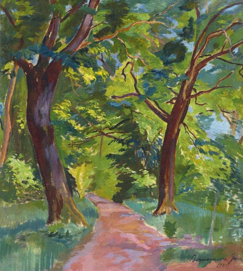 Bornemisza Géza:Erdei út, 1921