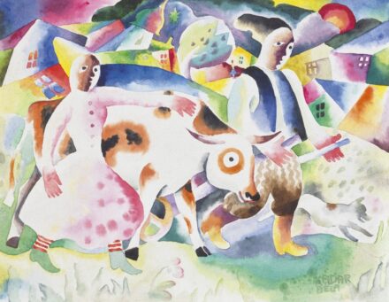 Kádár Béla:Hazatérés (Fiú és lány), 1923 körül