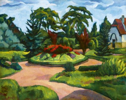 Perlrott Csaba Vilmos:Park (A művésztelep parkja), 1910-es évek első fele