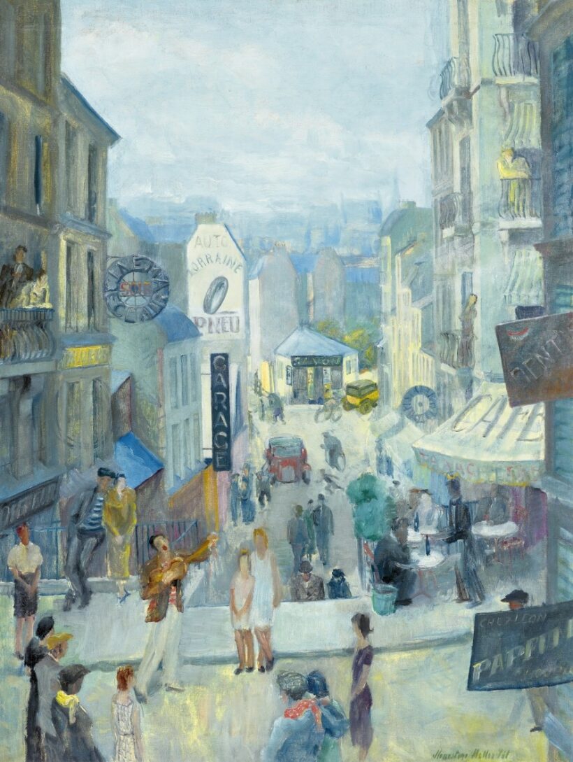 Monostori Moller Pál:Paris Quarter Latin