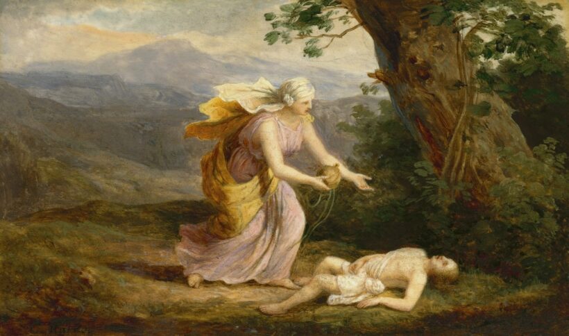 Id. Markó Károly:Hágár és Izmael, 1820-as évek eleje
