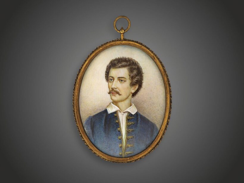 XIX. századi miniatűrfestő - Petőfi Sándor