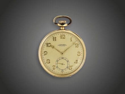 Nyitott férfi zsebóra Longines