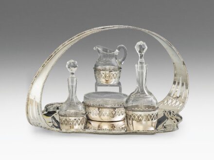 Jugendstil reggeliző készlet
Bécs, 1910 körül, Lippa & Co.
