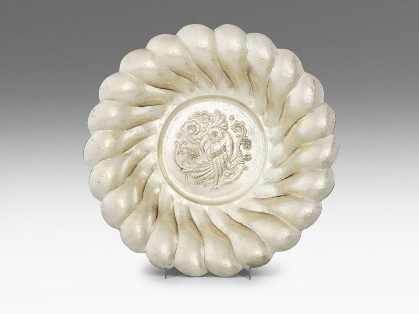 Magyar art deco kínálótál
Pest, 1940 körül