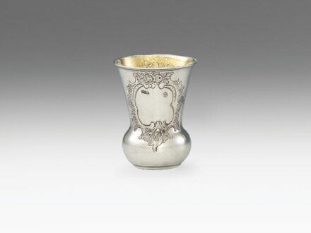 Késmárki pohár
Ezüst, 55 g. 1850 körül, Johannes Guhr.