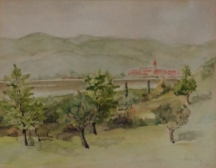 Hideg Dezső: Dunakanyar, 1940