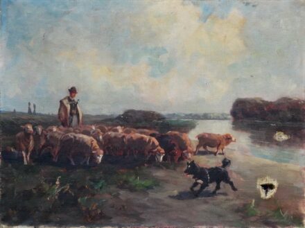 Rákosi Uitz János  (1887- ? ): Nyáj
