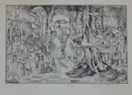 Szabó Vladimir (1905 - 1991): Konyha, 1983