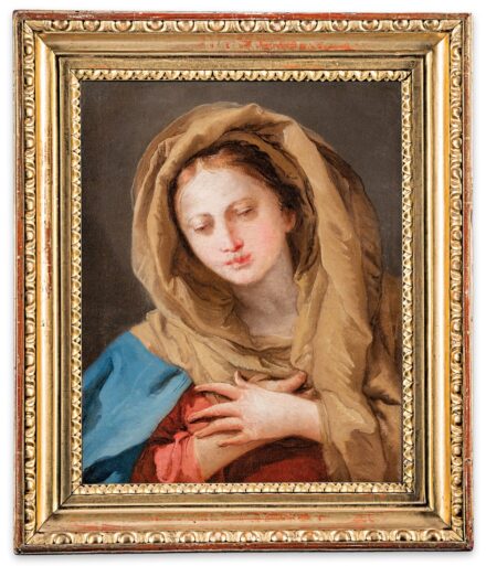 Tiepolo, Giovanni Domenico (1727-1804): Szűz Mária, 1770-es évek   VÉDETT-NO EXPORT
