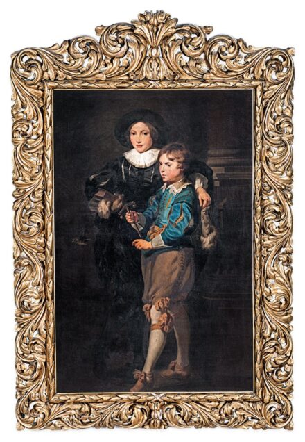 Rubens, Pieter Paul után (1577-1640), 19. sz. második fele: Albert és Nikolaus Rubens, a művész gyermekeinek portréja