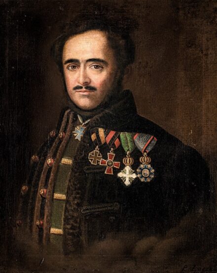Lacza Endre (1815 körül-1882): Széchenyi István portréja, 1860