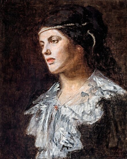 Székely Bertalan (1835-1910): Hölgyportré