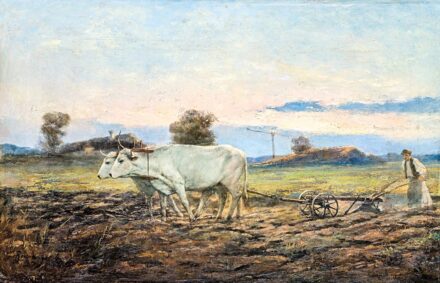 Rosenmayer Ferenc (1864-1912): Őszi szántás