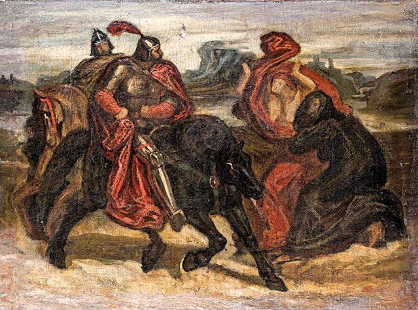 Than Mór (1828-1899): Történelmi jelenet