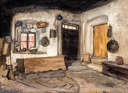 Bruck Miksa (1863-1920): Szobabelső
