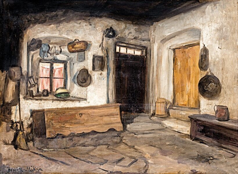 Bruck Miksa (1863-1920): Szobabelső