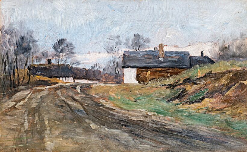 Deák-Ébner Lajos (1850-1934): "Szolnoki táj"