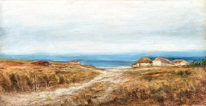 Mészöly Géza (1844-1887): "Balatonalmádi", 1870