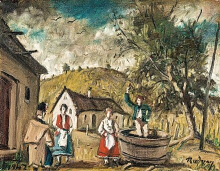 Rudnay Gyula (1878-1957): Szüreti jelenet, 1947