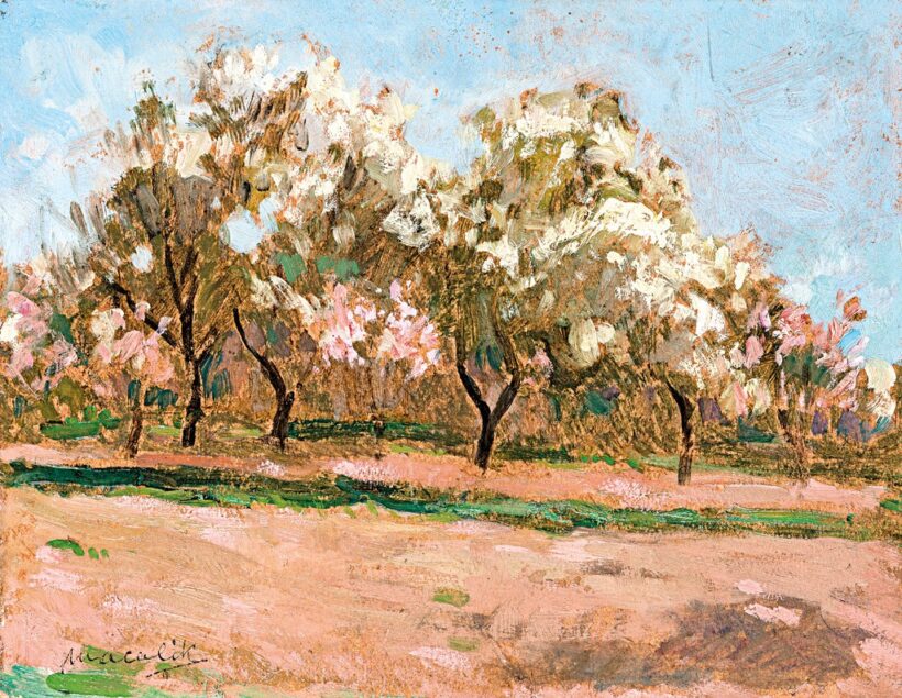 Macalik Alfréd (1888-1979): "Virágzó gyümölcsfák"