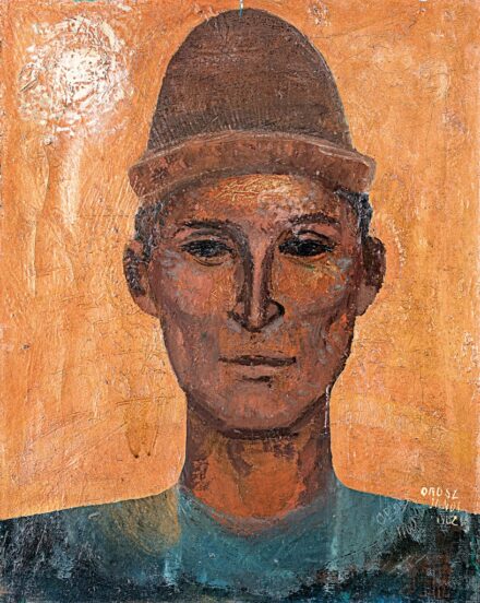 Orosz János (1932-): "Bohóc", 1962