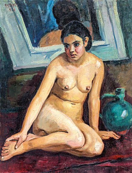 Katz Márton (1912-1943): "Cigánylány", 1937