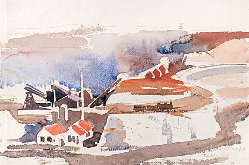 Aba-Novák Vilmos (1894-1941): Amerikai emlék, 1935