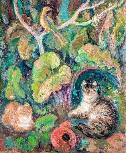 Szabó Vladimir (1905-1991): Lapulevelek között, 1982