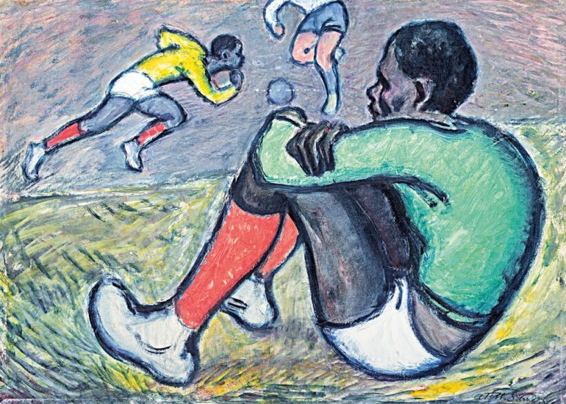 A. Tóth Sándor (1904-1980): "Futballisták"