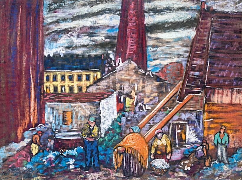 Farkasházy Miklós (1895-1964): "Munkásemberek"