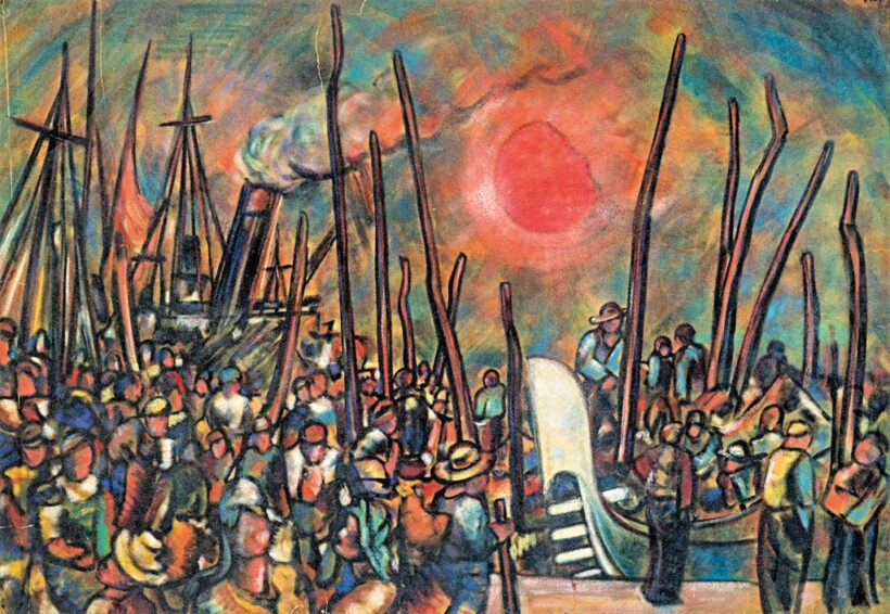 Farkasházy Miklós (1895-1964): Az Il Redentore ünnep Velencében, 1937