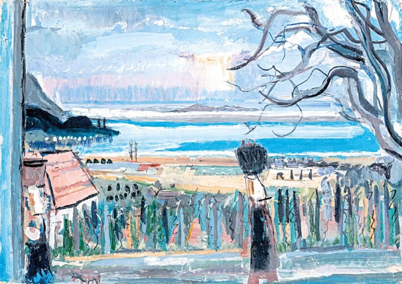 Mattioni Eszter, Hollósné (1902-1993): Balatoni szőlődombok